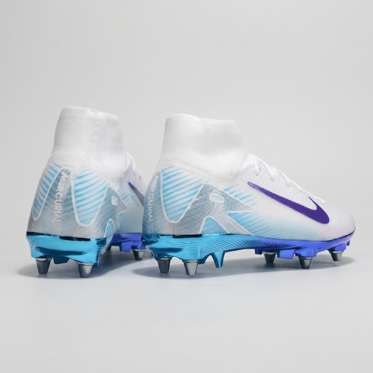 Air Zoom Mercurial Superfly 10 SG Pro White / Purple / Blue