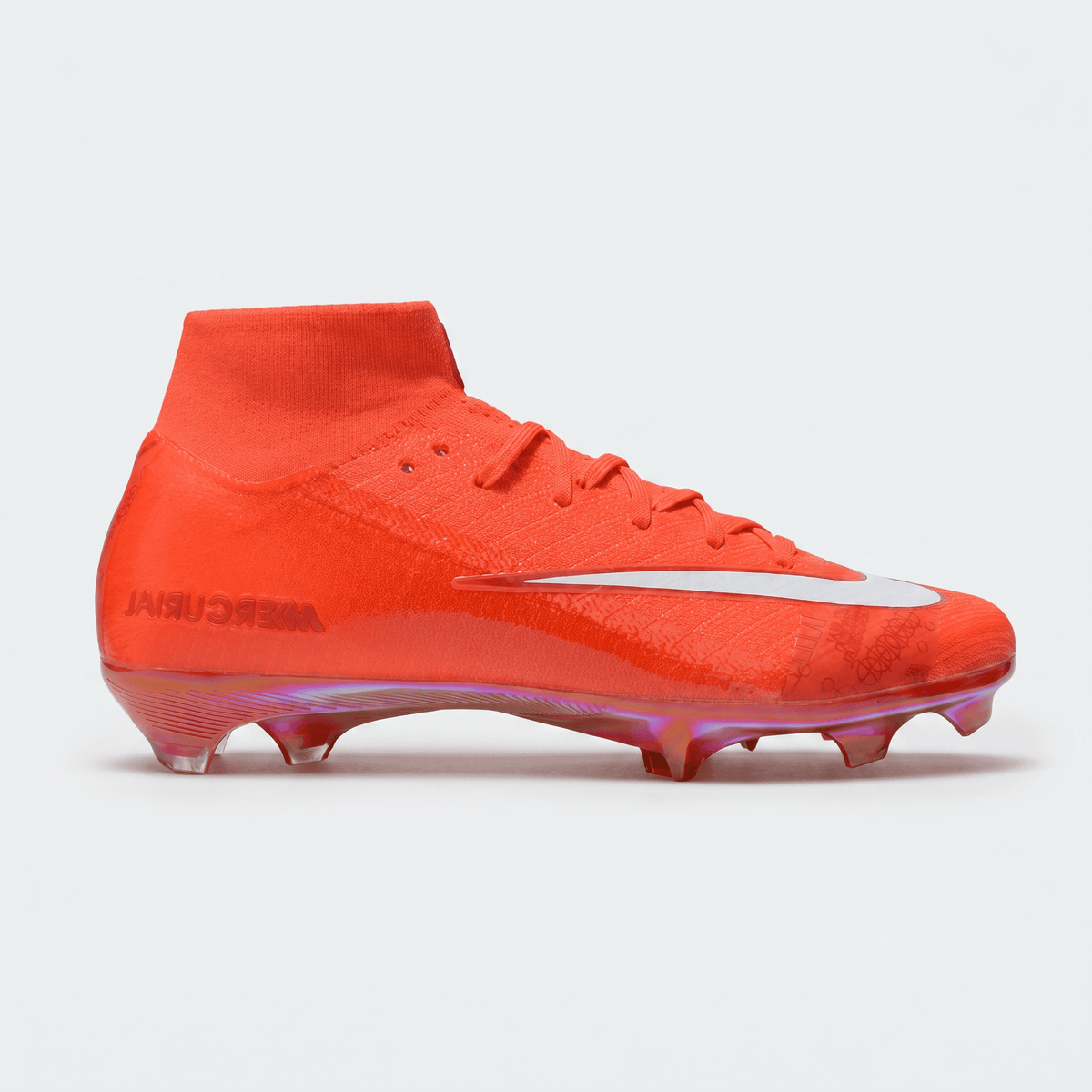Air Zoom Mercurial Superfly 10 FG Bright Crimson / White / Volt