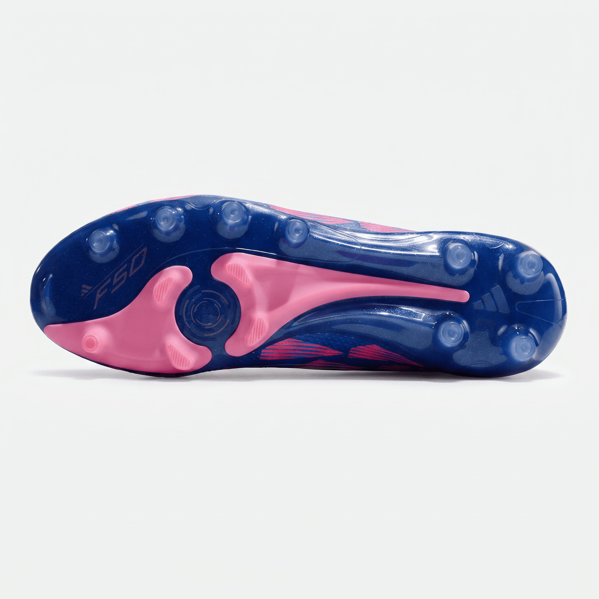 F50 FG Solar Pink / Solar Blue / Footwear White