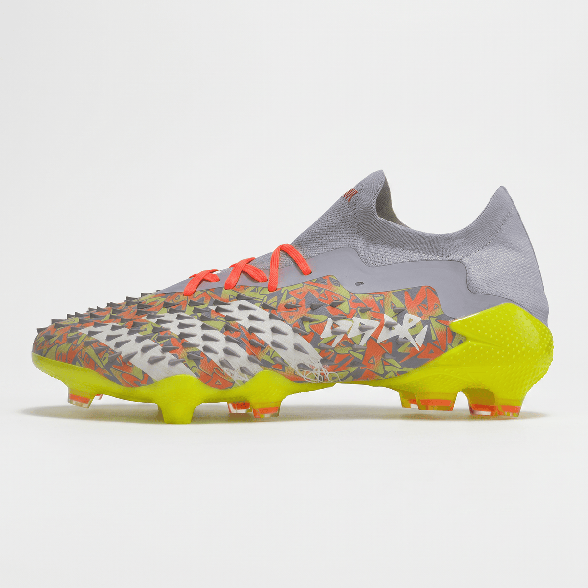 Predator Freak.1 FG Clear Grey / Footwear White / Solar Yellow / Solar Red