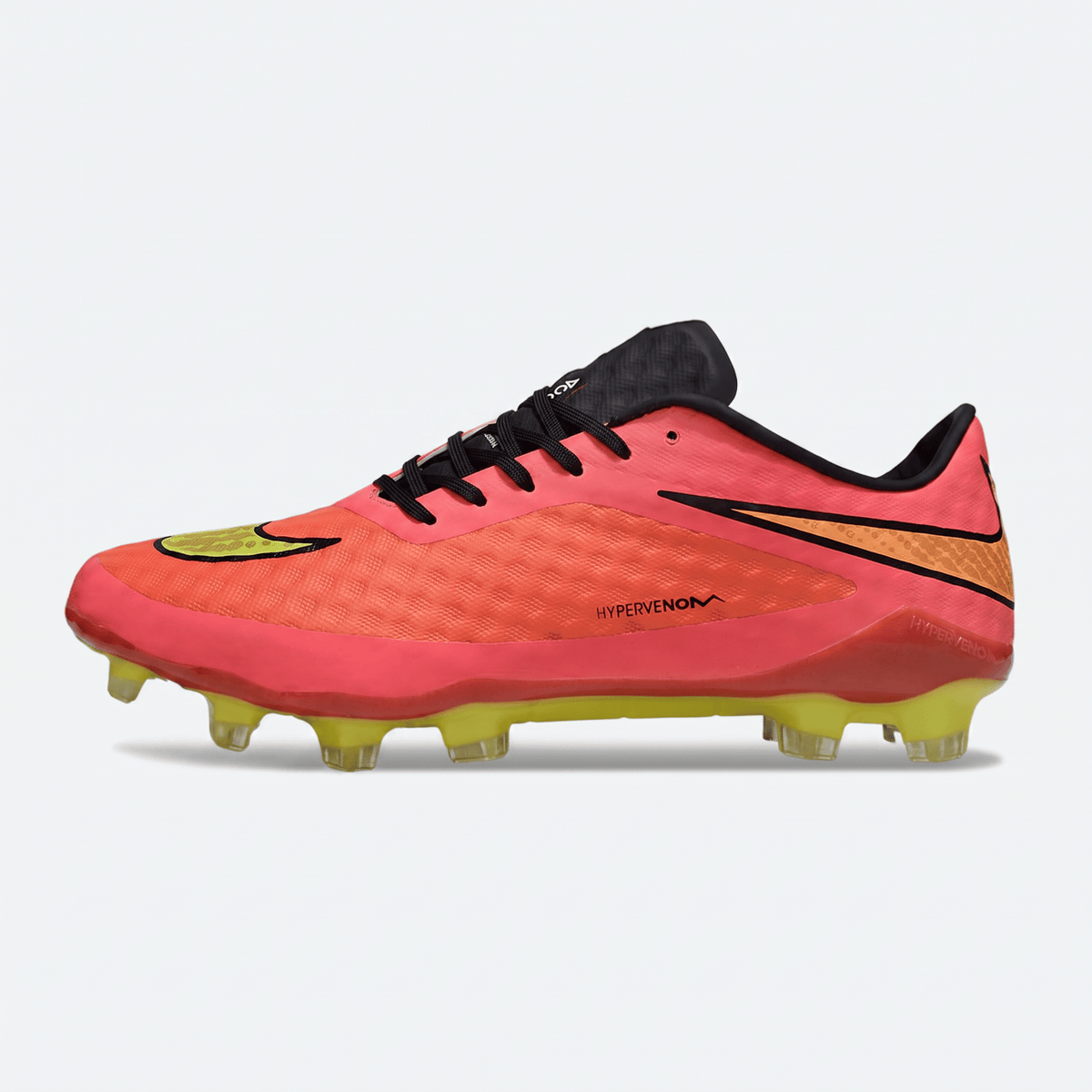 Hypervenom Phantom Premium FG Black / Challenge Red / Volt