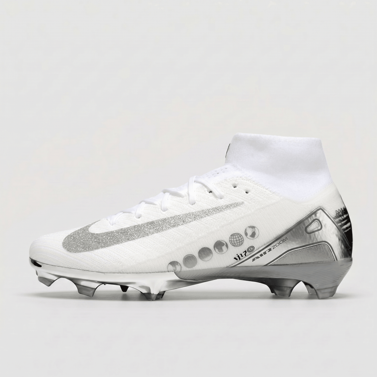 Air Zoom Mercurial Superfly 10 FG White / Shining Silver