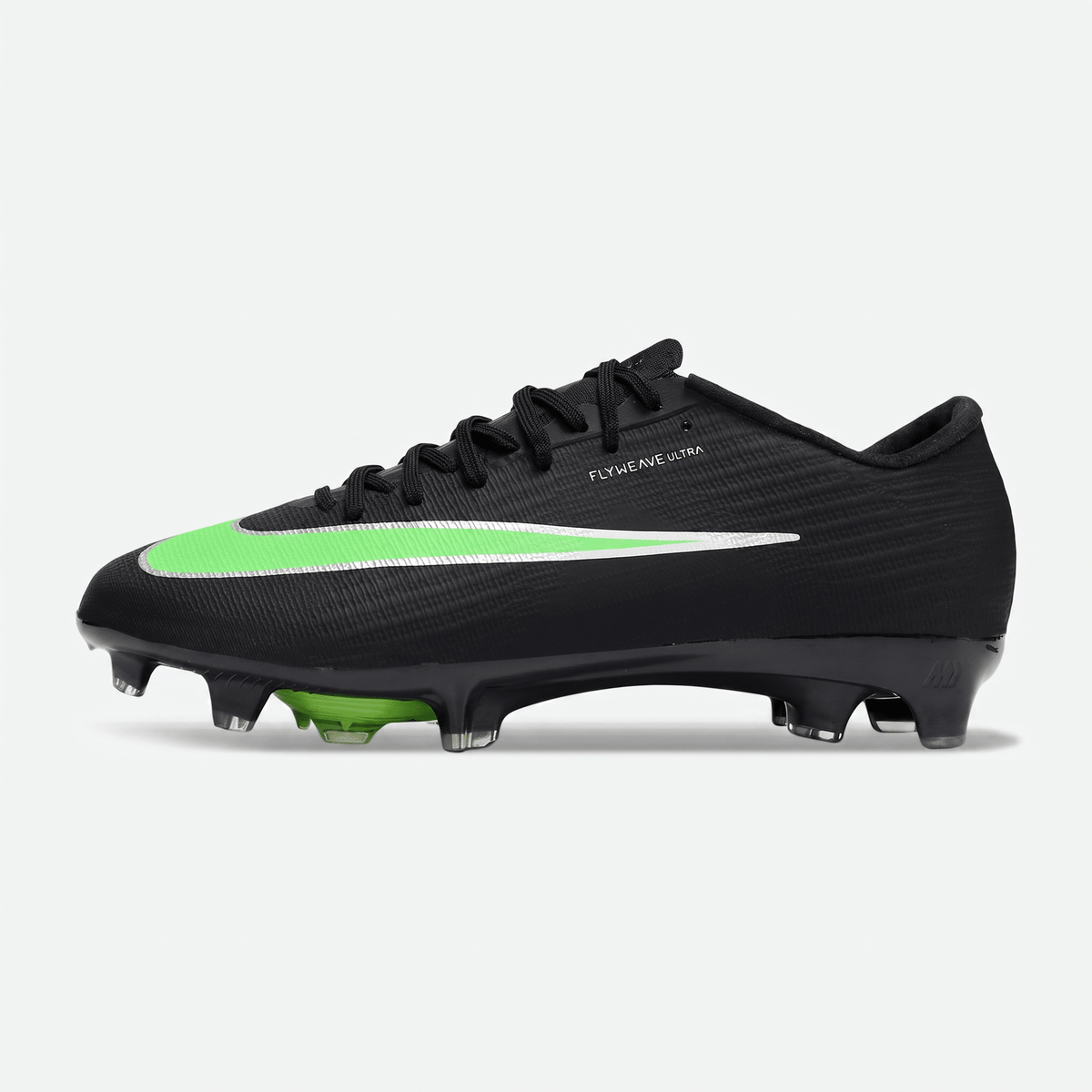 Mercurial Vapor 16 Pro By You Black / Green Strike / Metallic Silver