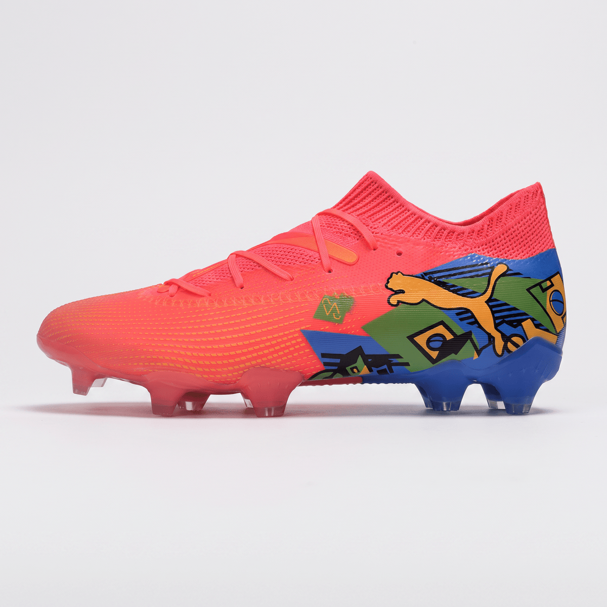 Future 7 Match FG/AG Sunset Glow / Black / Sun Stream / Green / Bluemazing