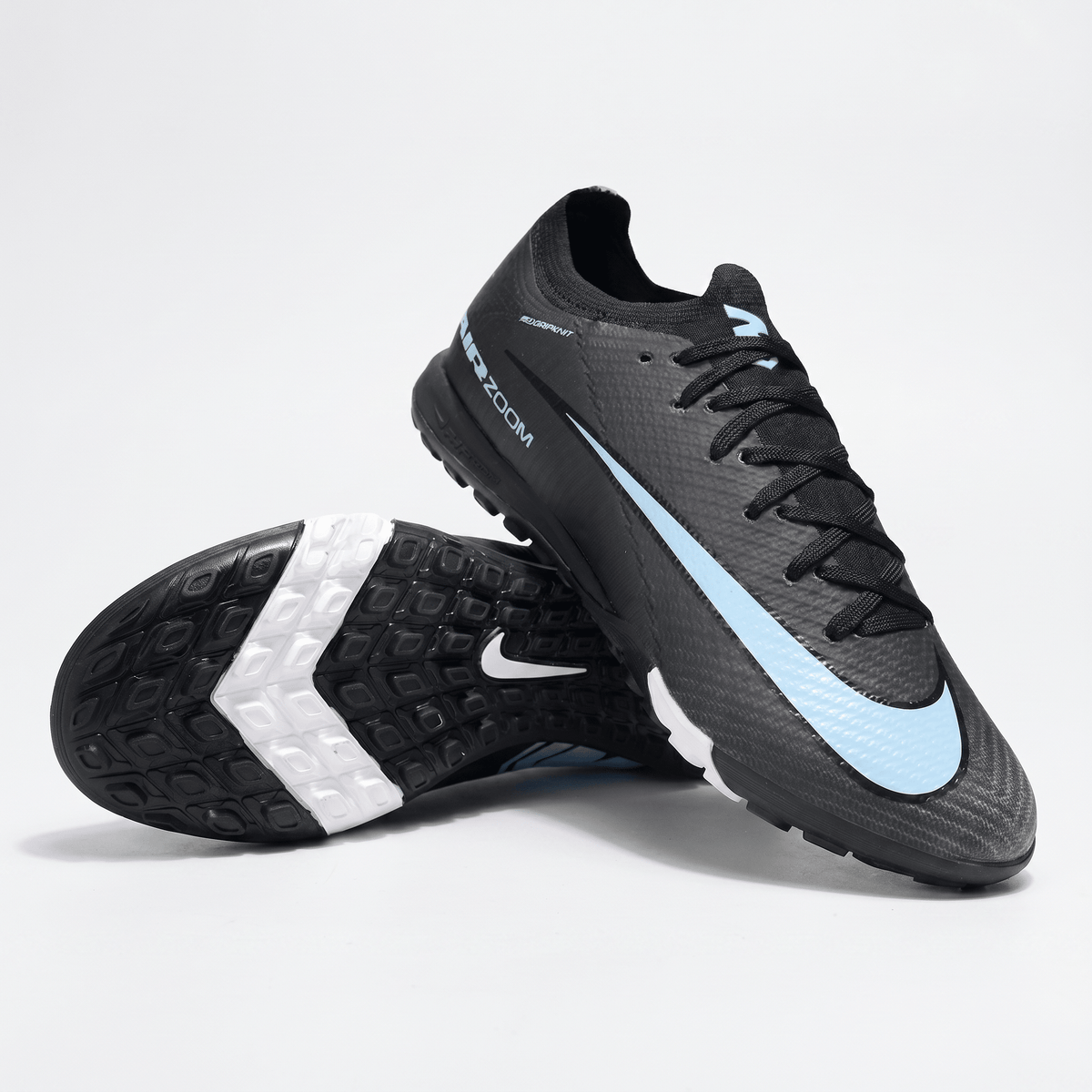 Air Zoom Mercurial Vapor 16 Academy TF Black / Glacier Blue / White