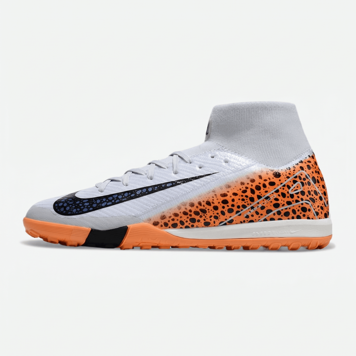 Air Zoom Mercurial Superfly 10 TF Grey / Total Orange / Black