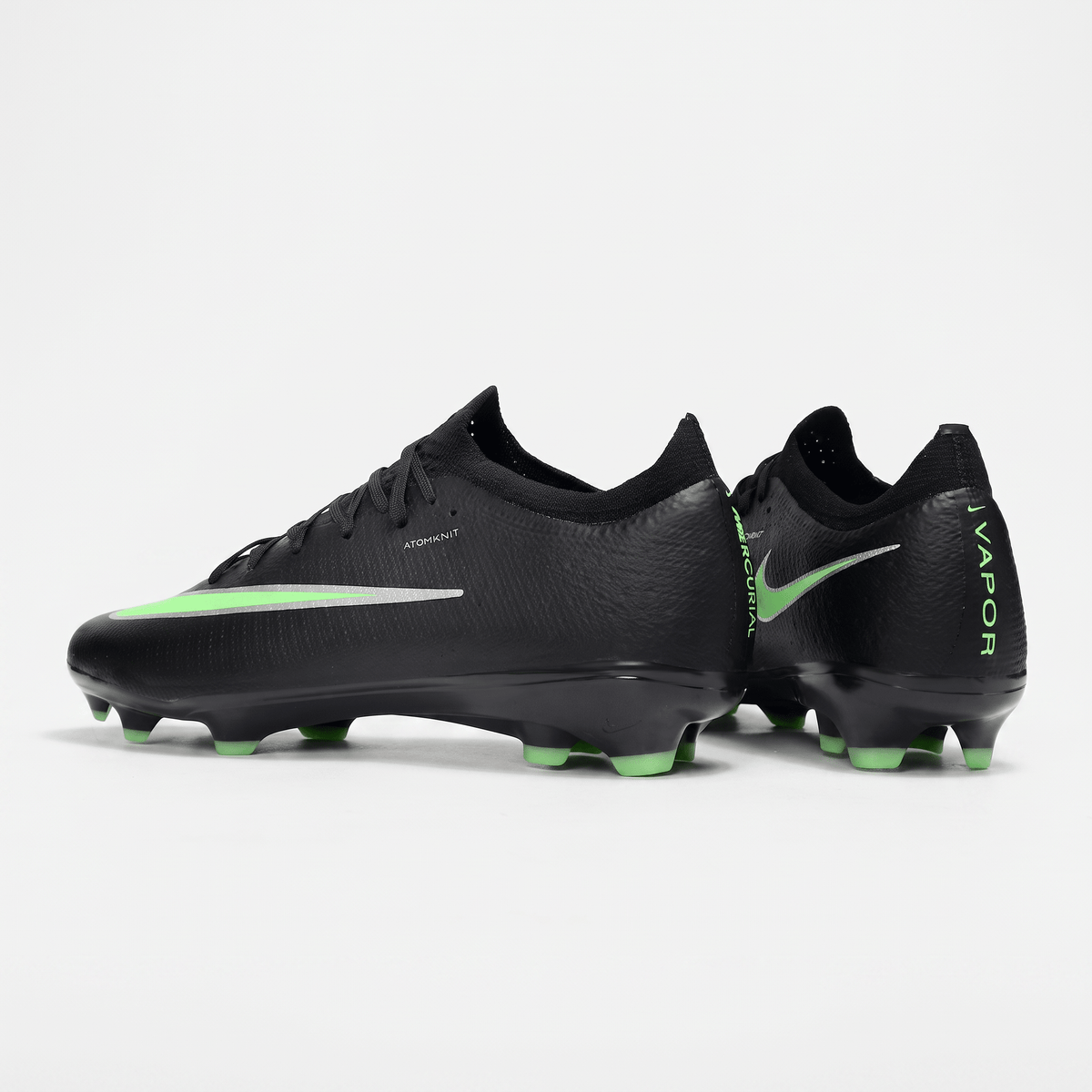 Mercurial Vapor 16 By You Black / Green Strike / Metallic Silver