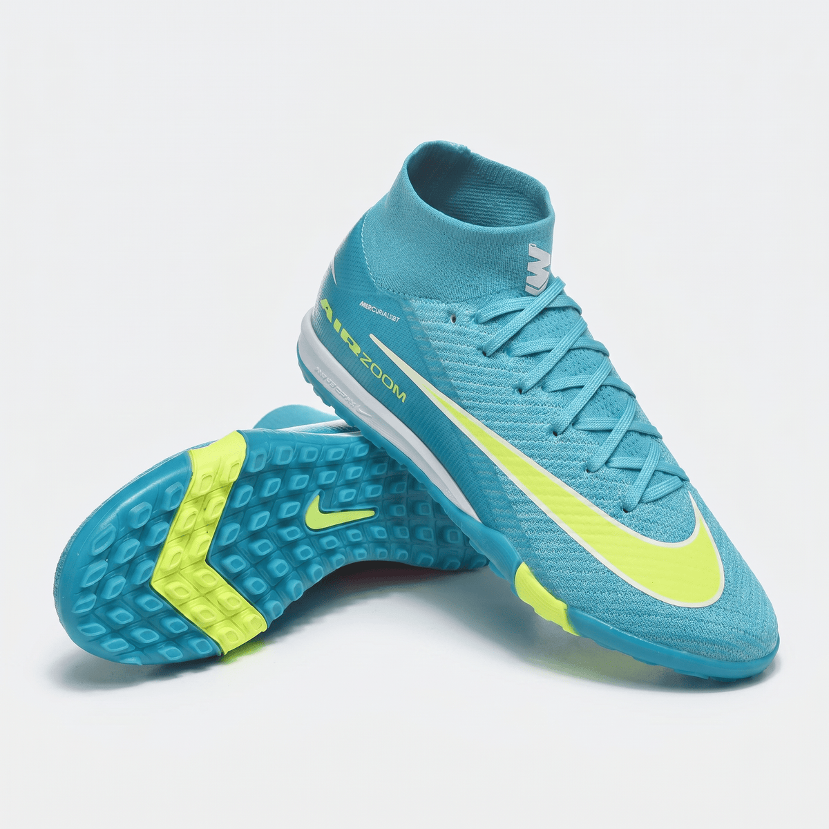 Air Zoom Mercurial Superfly 10 TF Glacier Blue / Blue Void / Volt