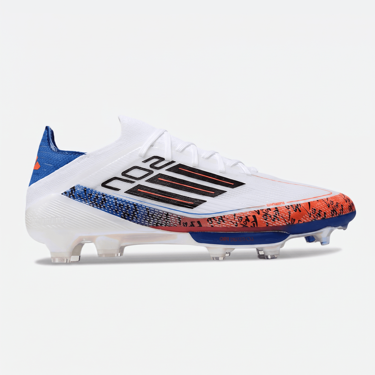 F50+ Laced FG White / Lucid Blue / Solar Orange / Core Black