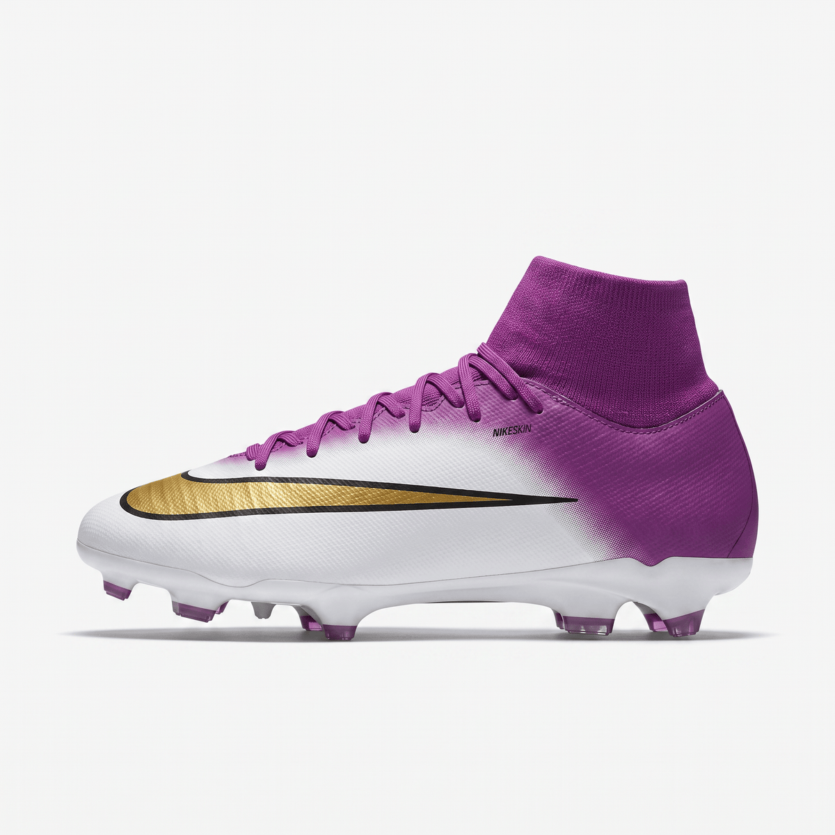 Mercurial Superfly 10 Academy By You Purple / White / Gold / Black