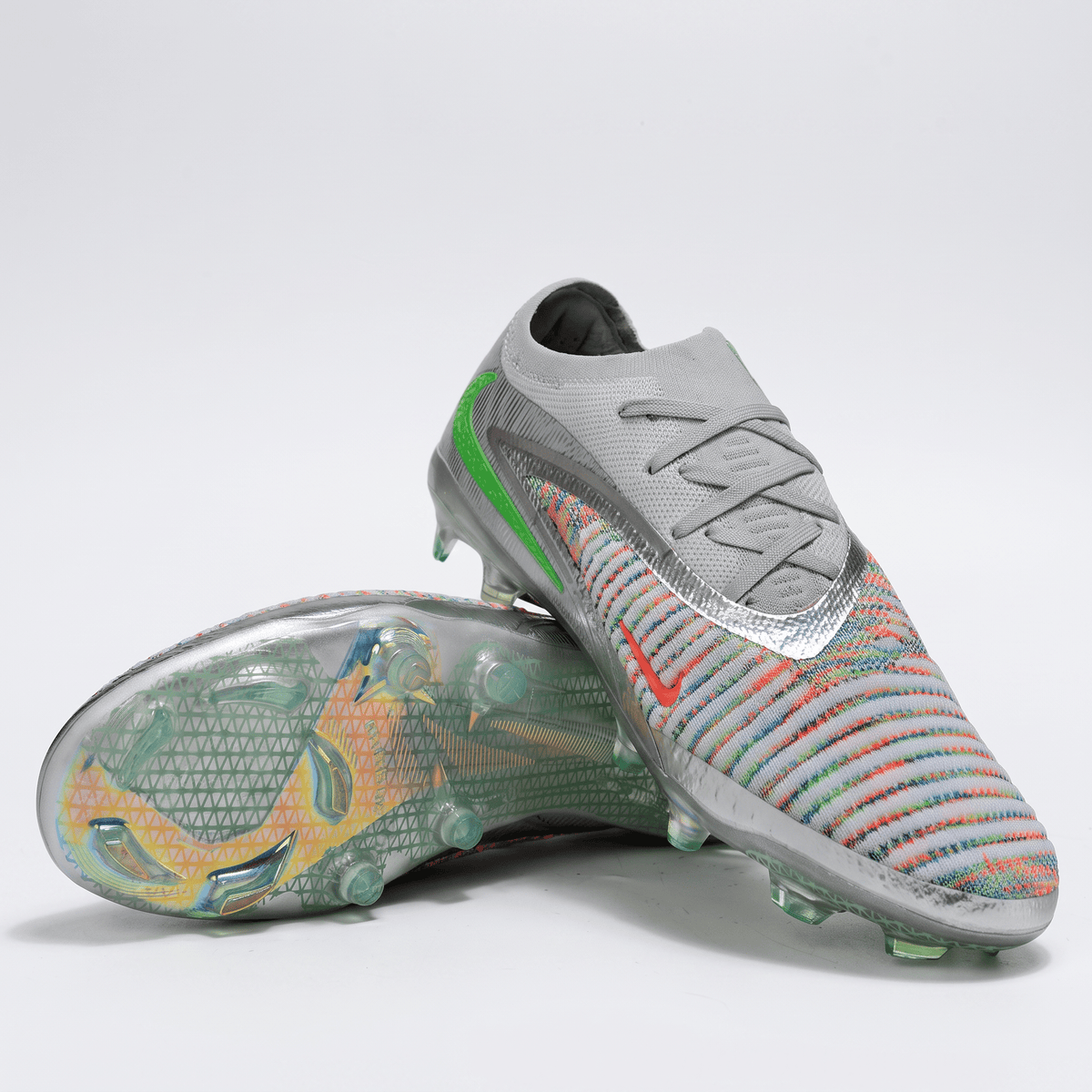Phantom 6 Low FG Silver / Multi-Color / Strike / Crimson