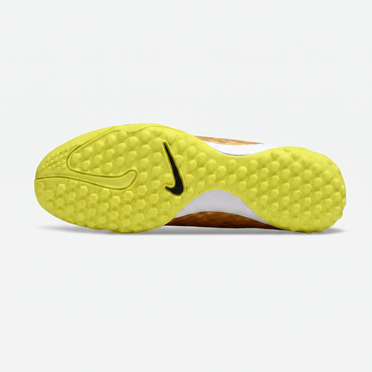 Hypervenom Phelon TF Metallic Gold Coin / Black / Volt