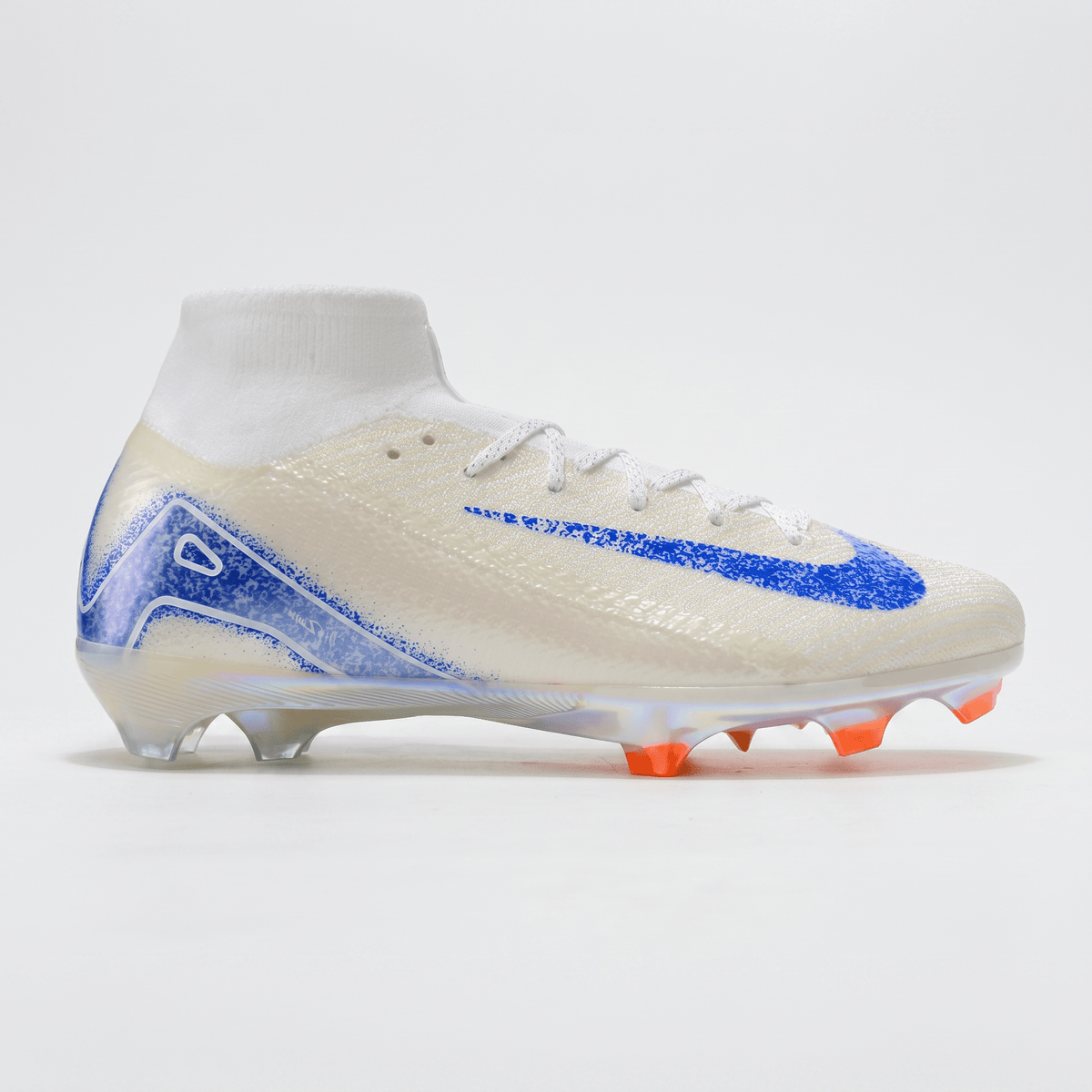 Air Zoom Mercurial Superfly 10 FG White / Racer Blue / Crimson