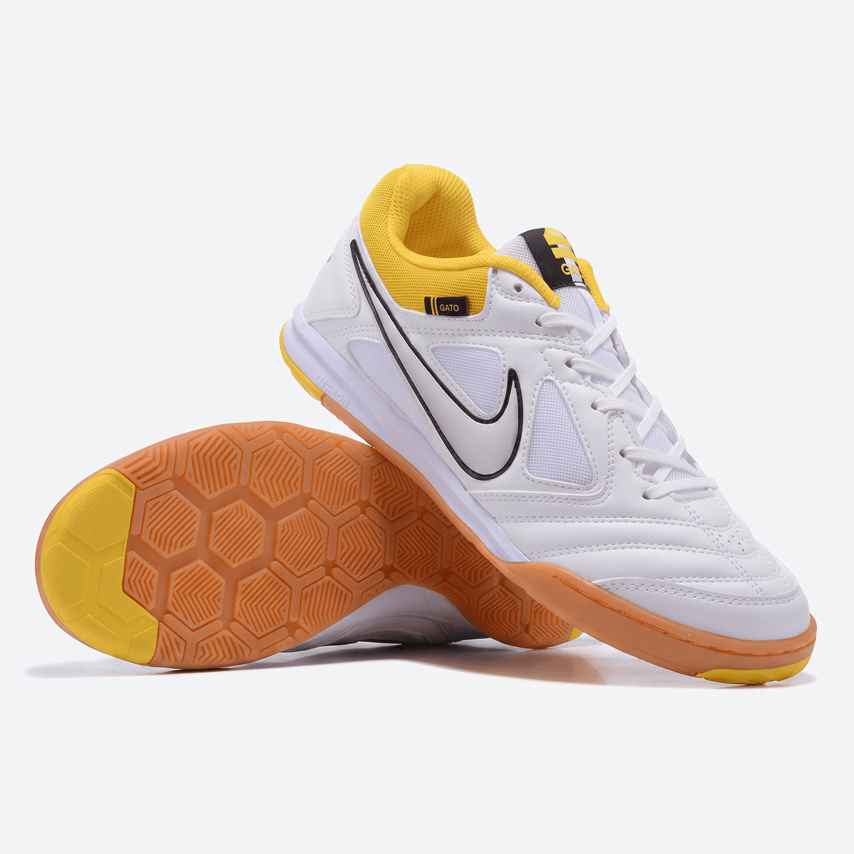 Gato White / Yellow / Black / Gum Light Brown
