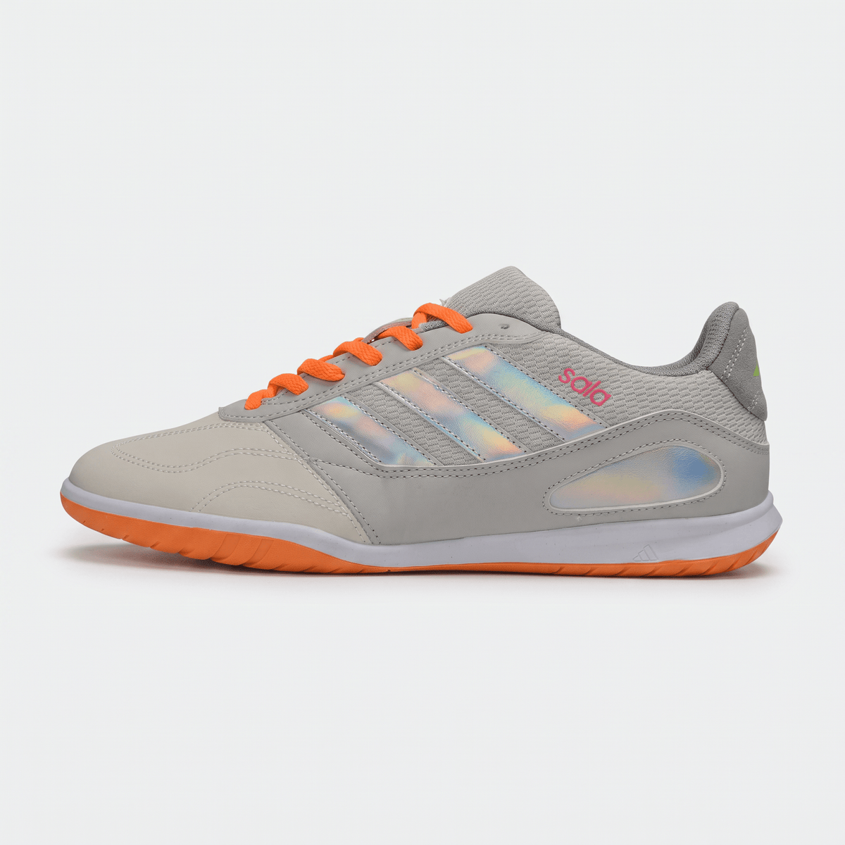 Super Sala III Grey One / Silver Metallic / Solar Red