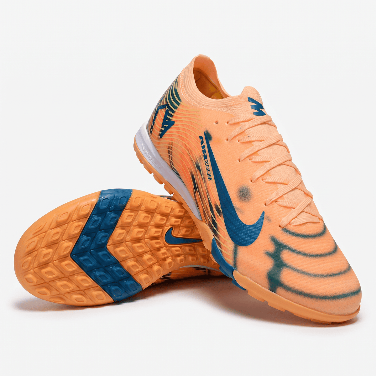 Air Zoom Mercurial Vapor 16 Academy TF Melon / Blue Void / Silver