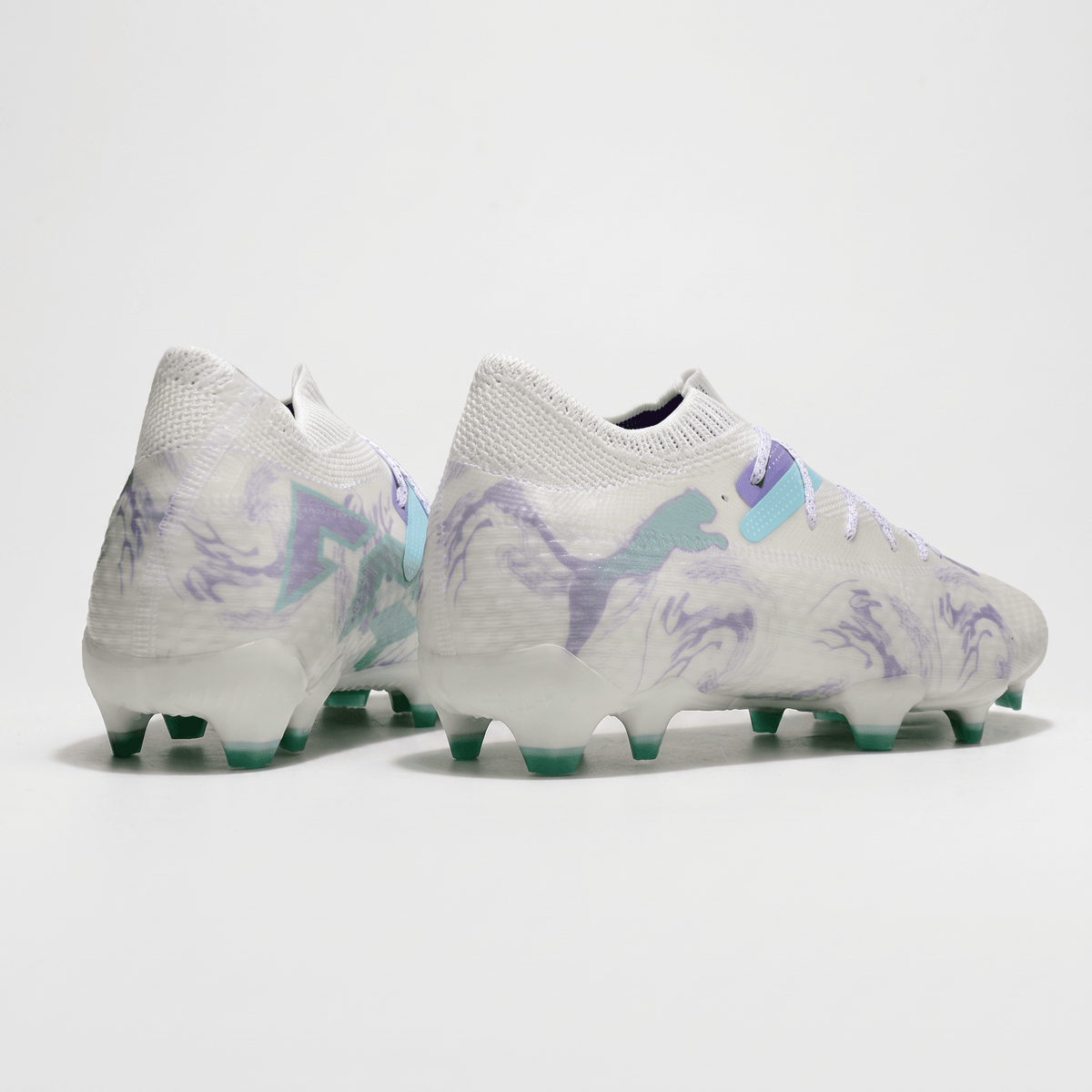 Future 7 Ultimate FG/AG White / Spring Lavender / Black / Mint