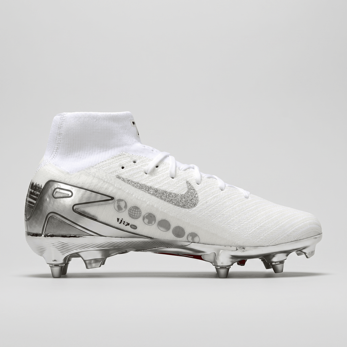 Air Zoom Mercurial Superfly 10 FG White / Shining Silver