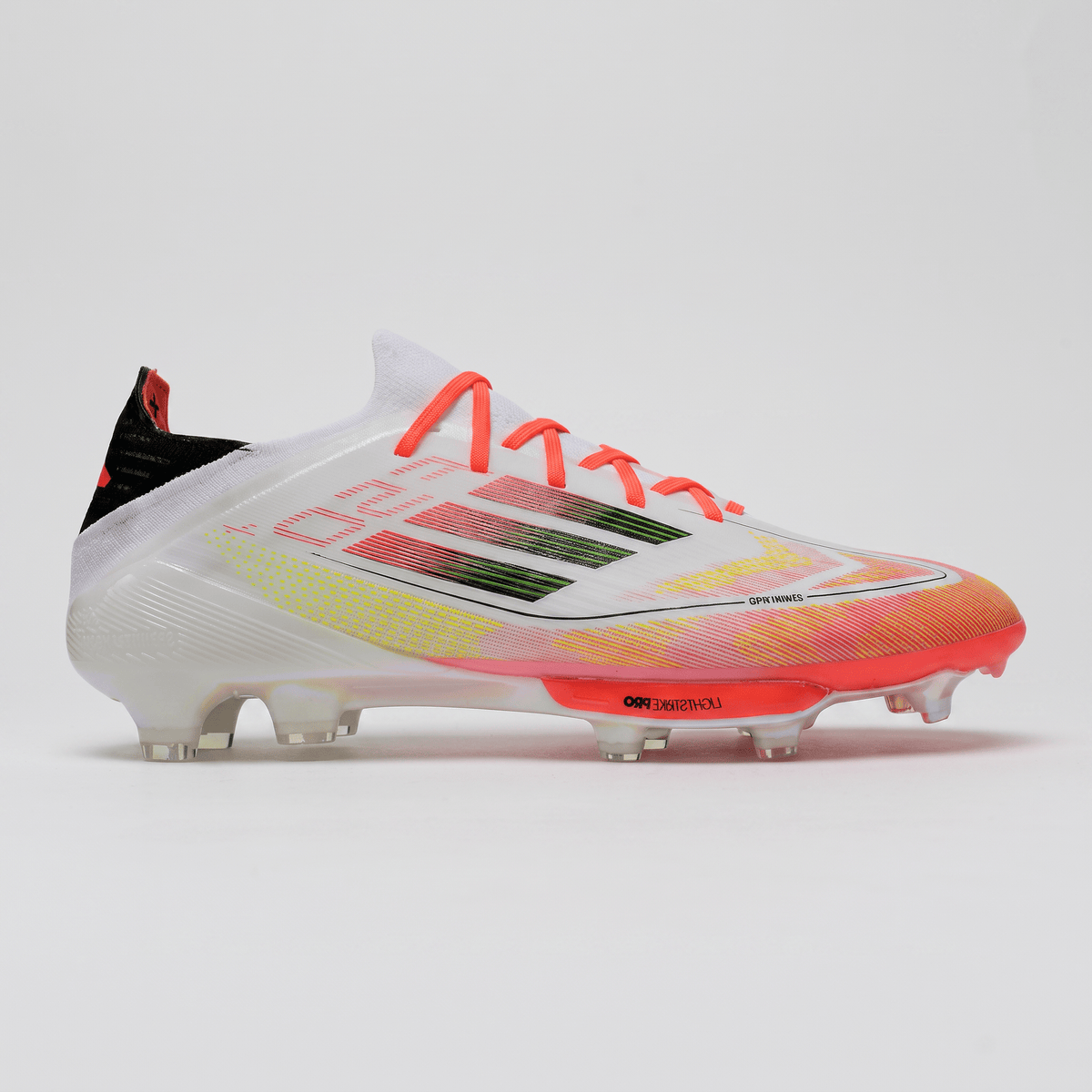 F50+ Laced FG White / Core Black / Solar Yellow / Red