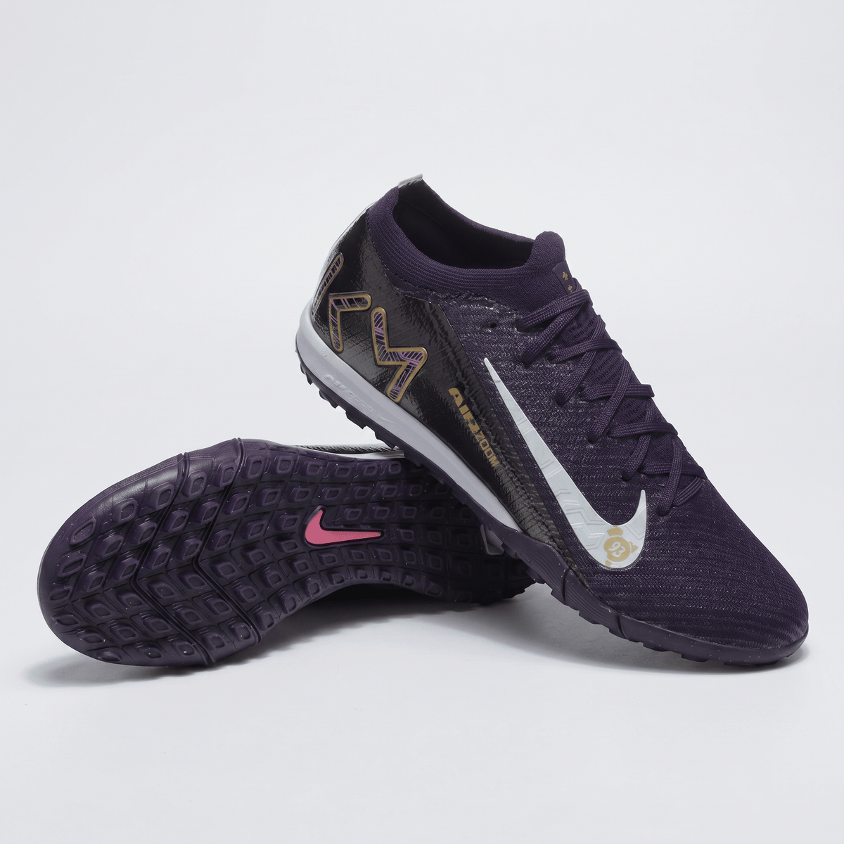 Air Zoom Mercurial Vapor 15 Academy TF Purple / White / Orange