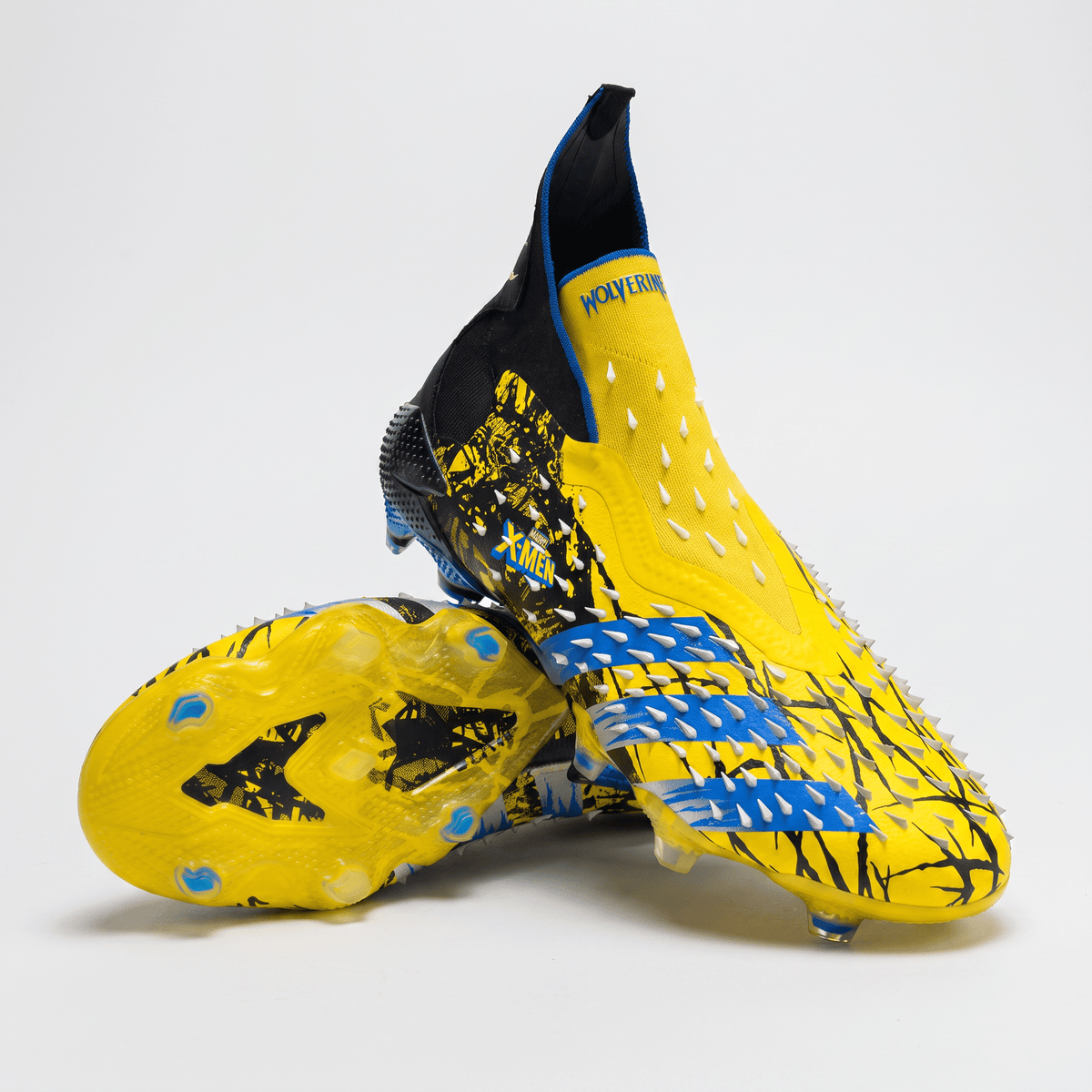 Predator Freak+ FG Yellow / Core Black / Silver Metallic / Bright Blue