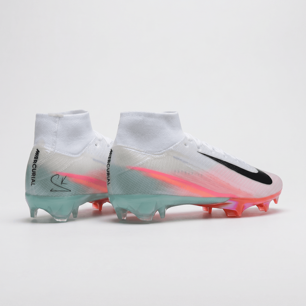 Air Zoom Mercurial Superfly 10 FG White / Pink Blast / Glacier Blue