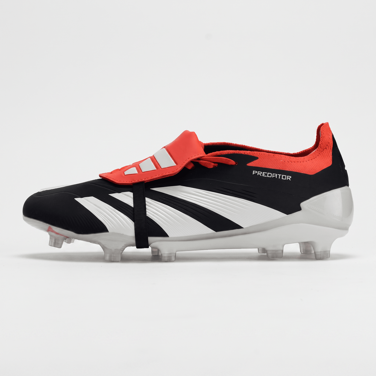 Predator Fold-Over Tongue FG Black / Cloud White / Solar Red