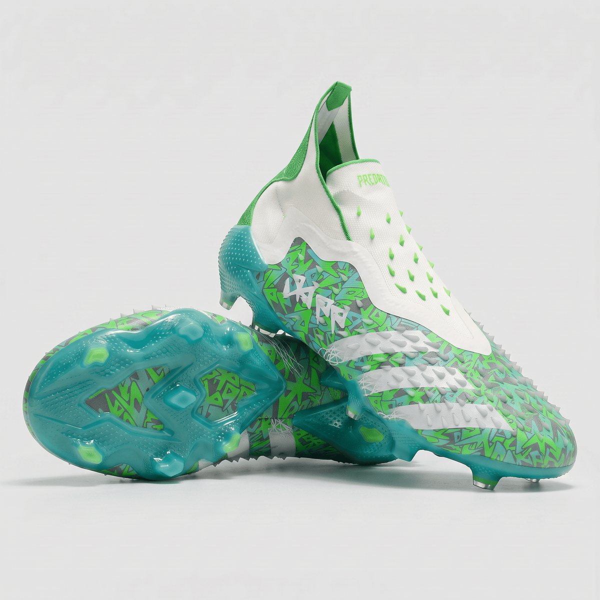 Predator Freak+ EQT FG Footwear White / Core Black / Sub Green