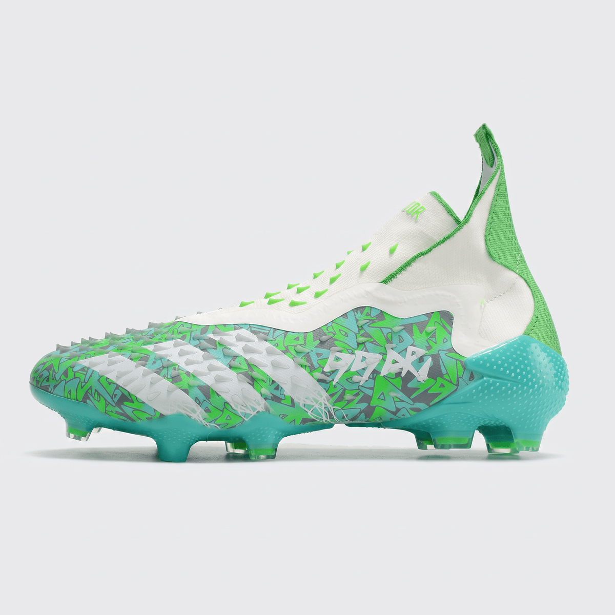 Predator Freak+ EQT FG Footwear White / Core Black / Sub Green