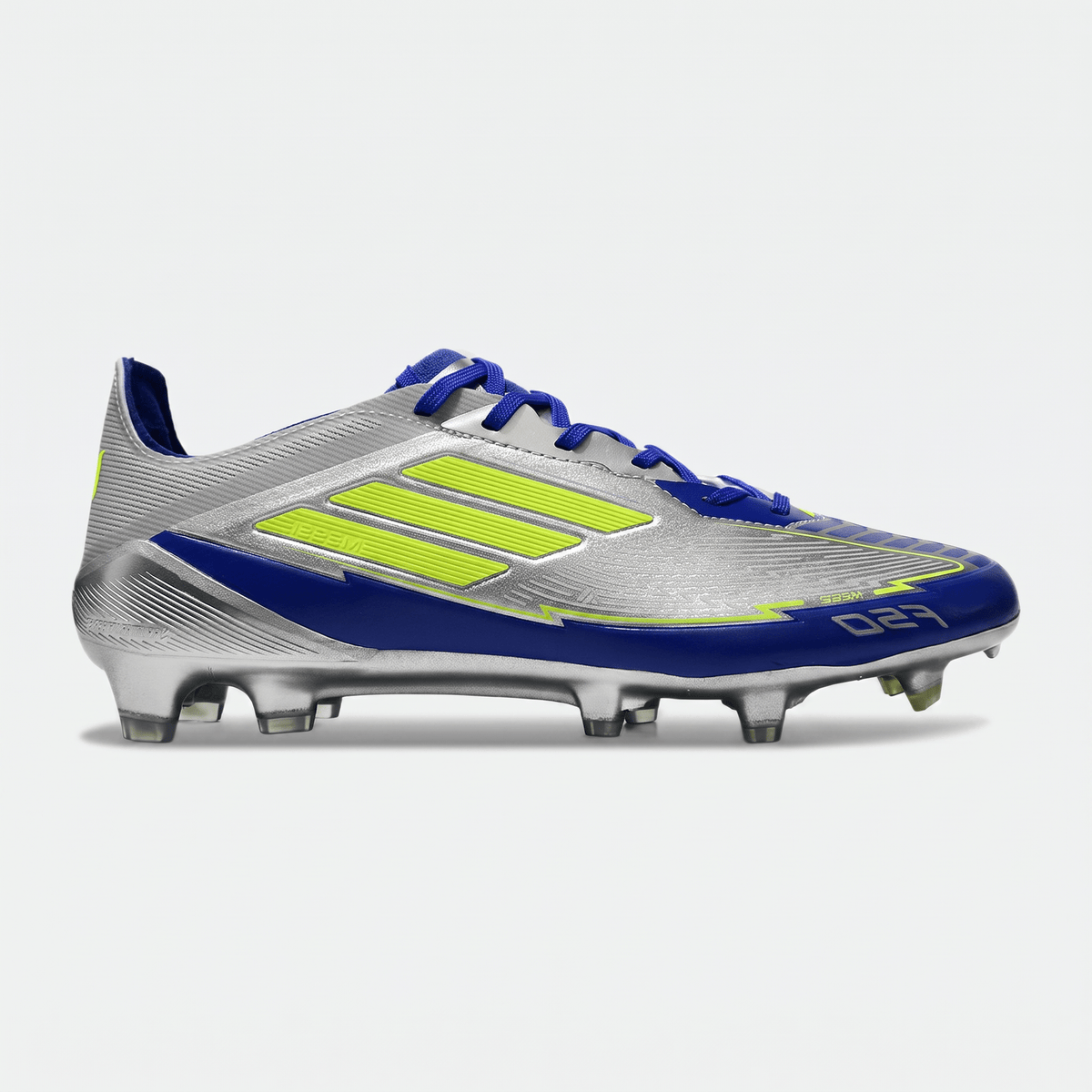 F50 FG Silver Metallic / Solar Yellow / Lucid Blue
