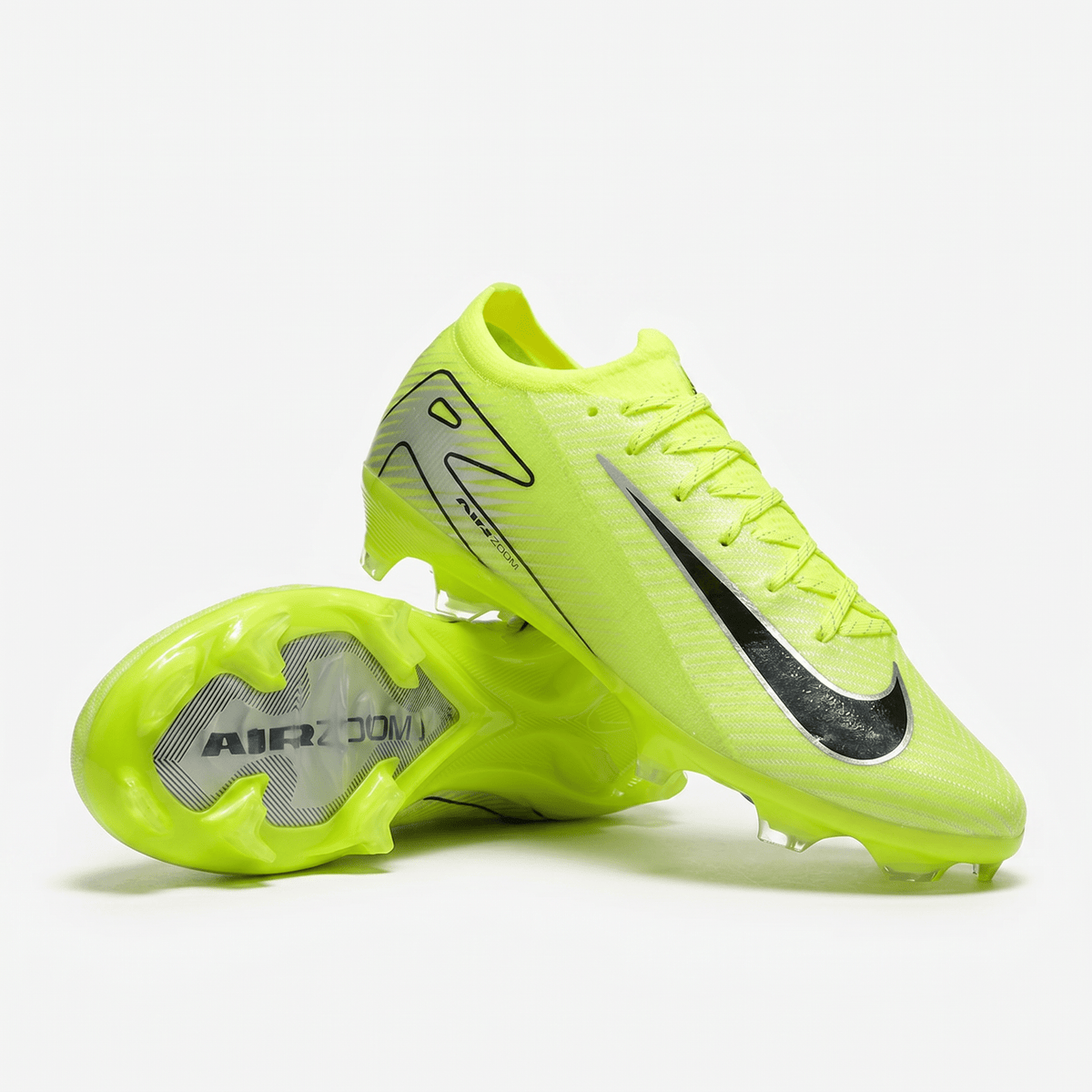 Air Zoom Mercurial Vapor 16 FG Metallic Silver/ Volt / Black