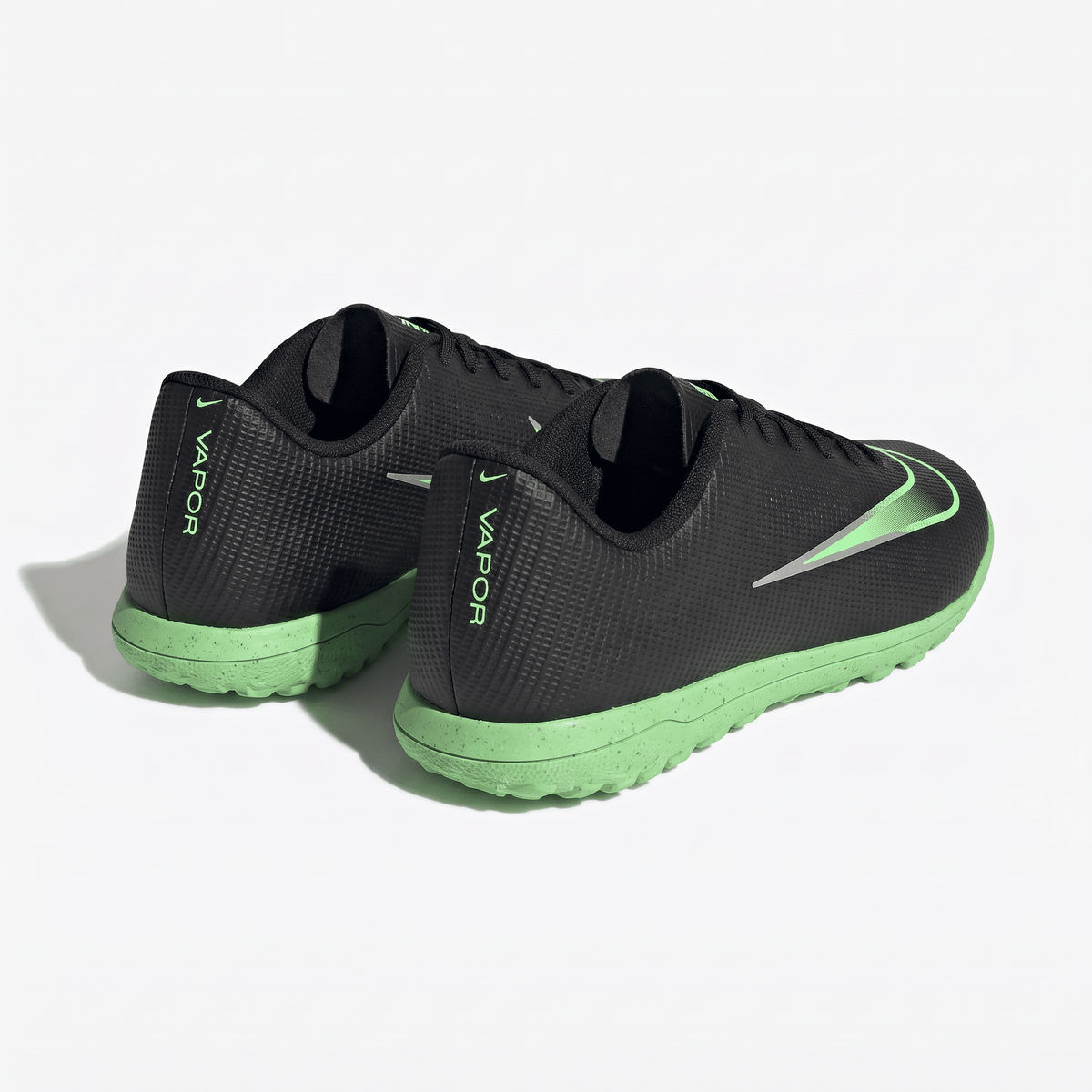 Mercurial Vapor 17 Club TF Black / Illusion Green / Metallic Silver