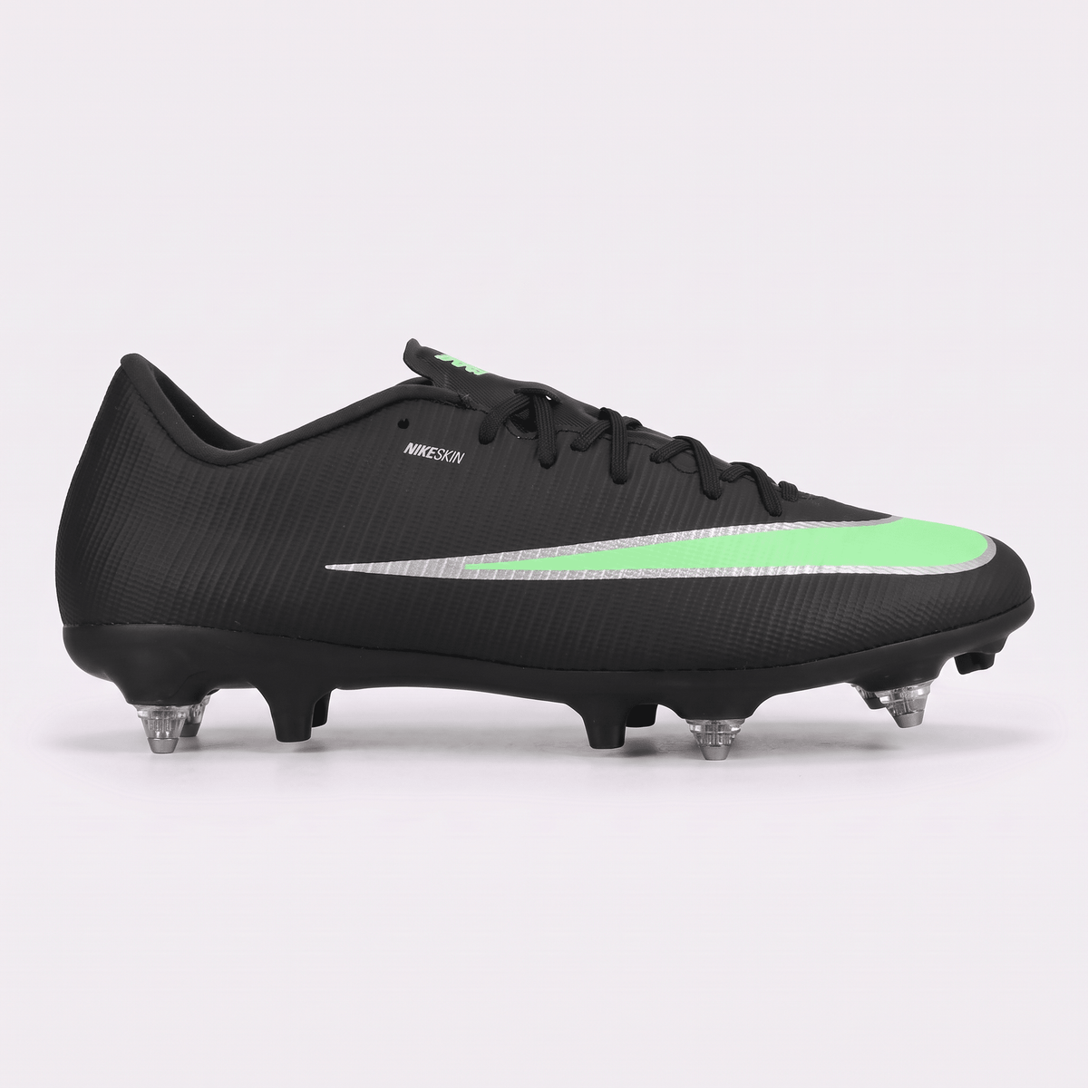 Mercurial Vapor 17 Academy SG-PRO Anti-Clog Black / Illusion Green / Silver