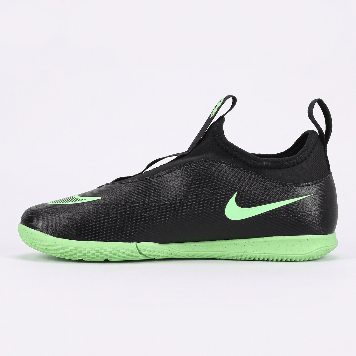 Mercurial Vapor 17 Club Laceless IC / Indoor Black / Illusion Green