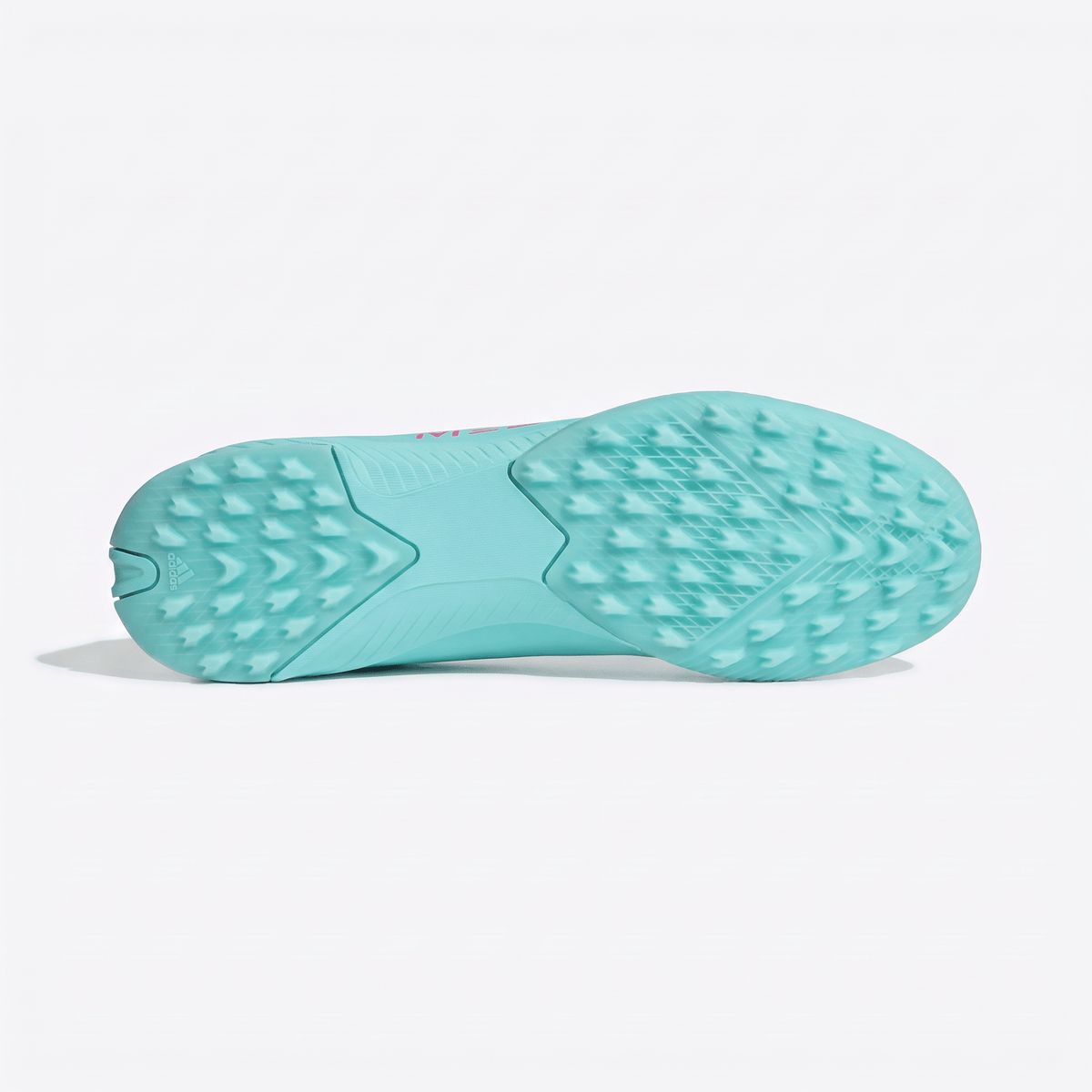 F50 Messi League Turf Cloud White / Lucid Pink / Flash Aqua
