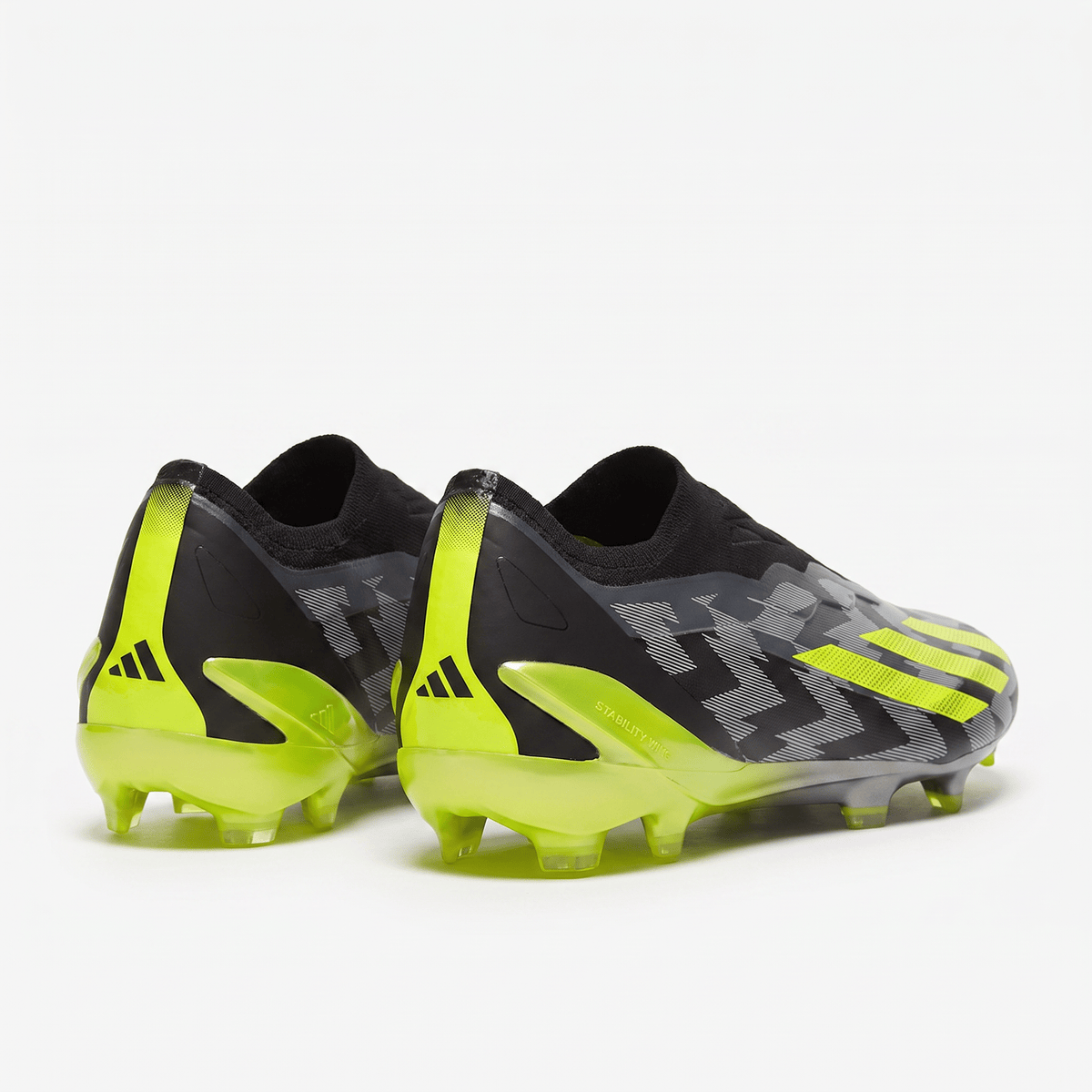 X Crazyfast LL FG Core Black / Charcoal / Team Solar Yellow