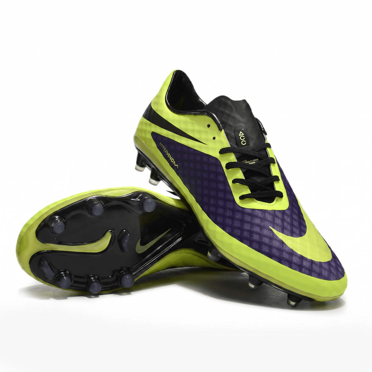 Hypervenom Phantom FG Electro Purple / Volt / Black