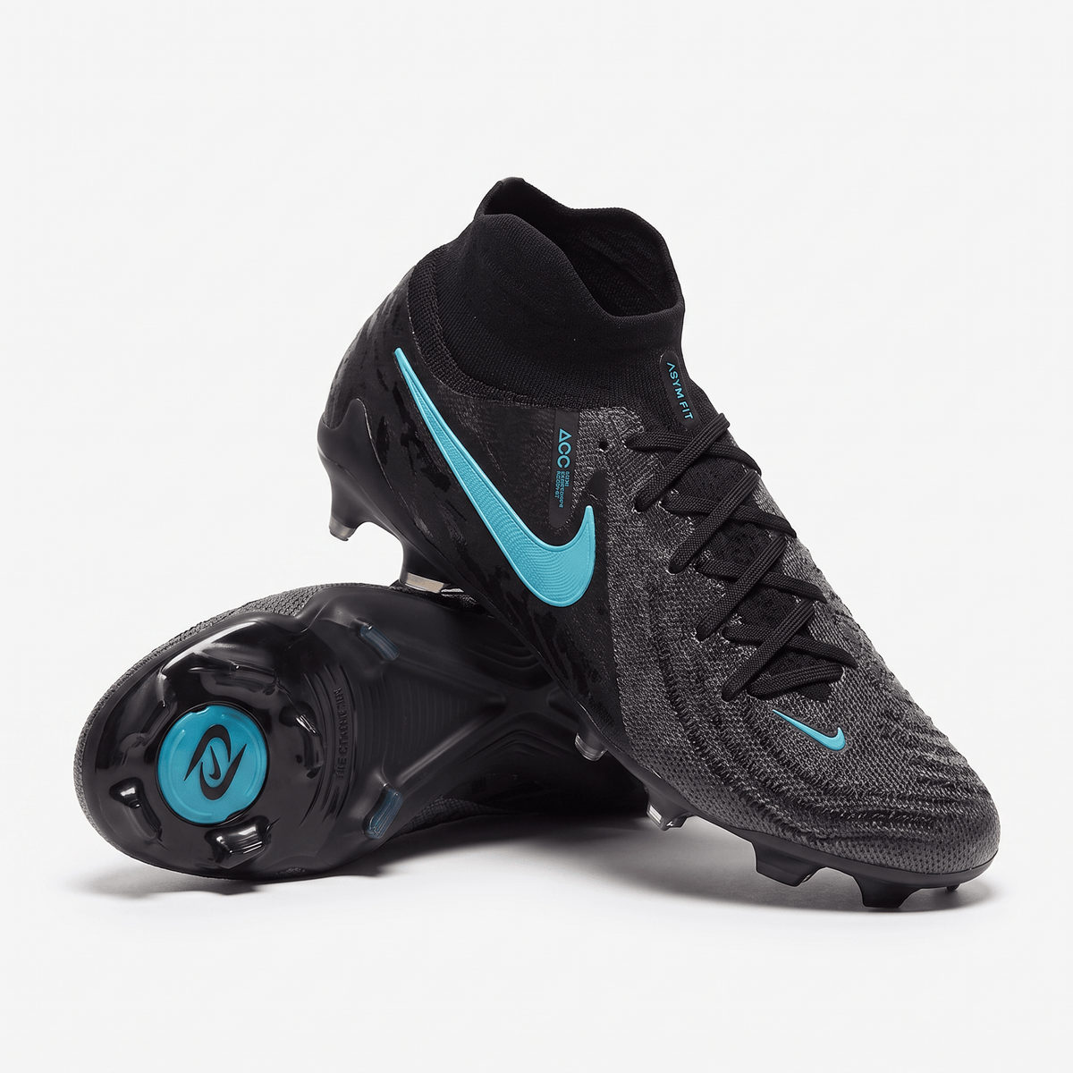 Phantom Luna II FG Black / White / Gridiron / Hyper Turquoise