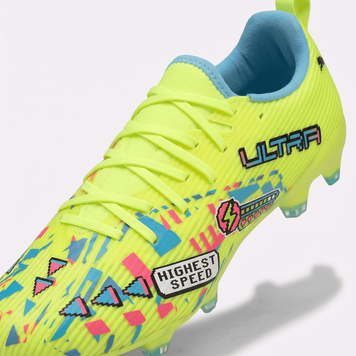 Ultra Nitro 7 Match MG Yellow Alert / White / Blue Glimmer / Pink Glimmer