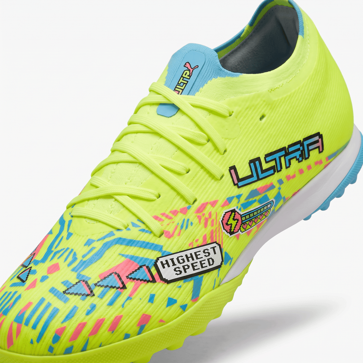 Ultra Nitro 7 Match TT Yellow Alert / White / Blue Glimmer / Pink Glimmer
