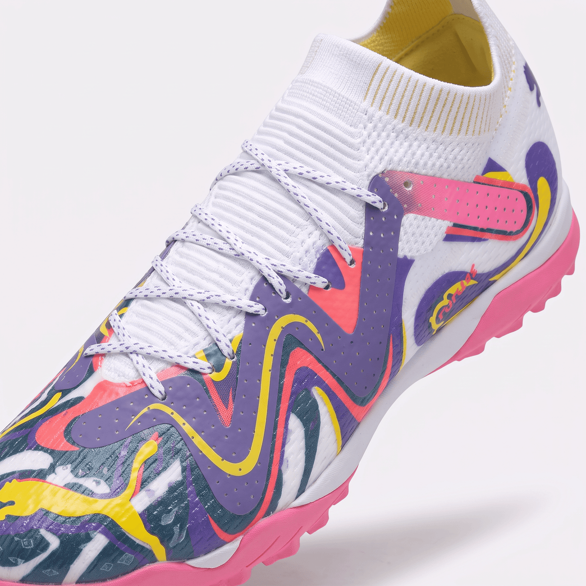 Future Ultimate Cage TF White / Team Violet / Fluro Yellow