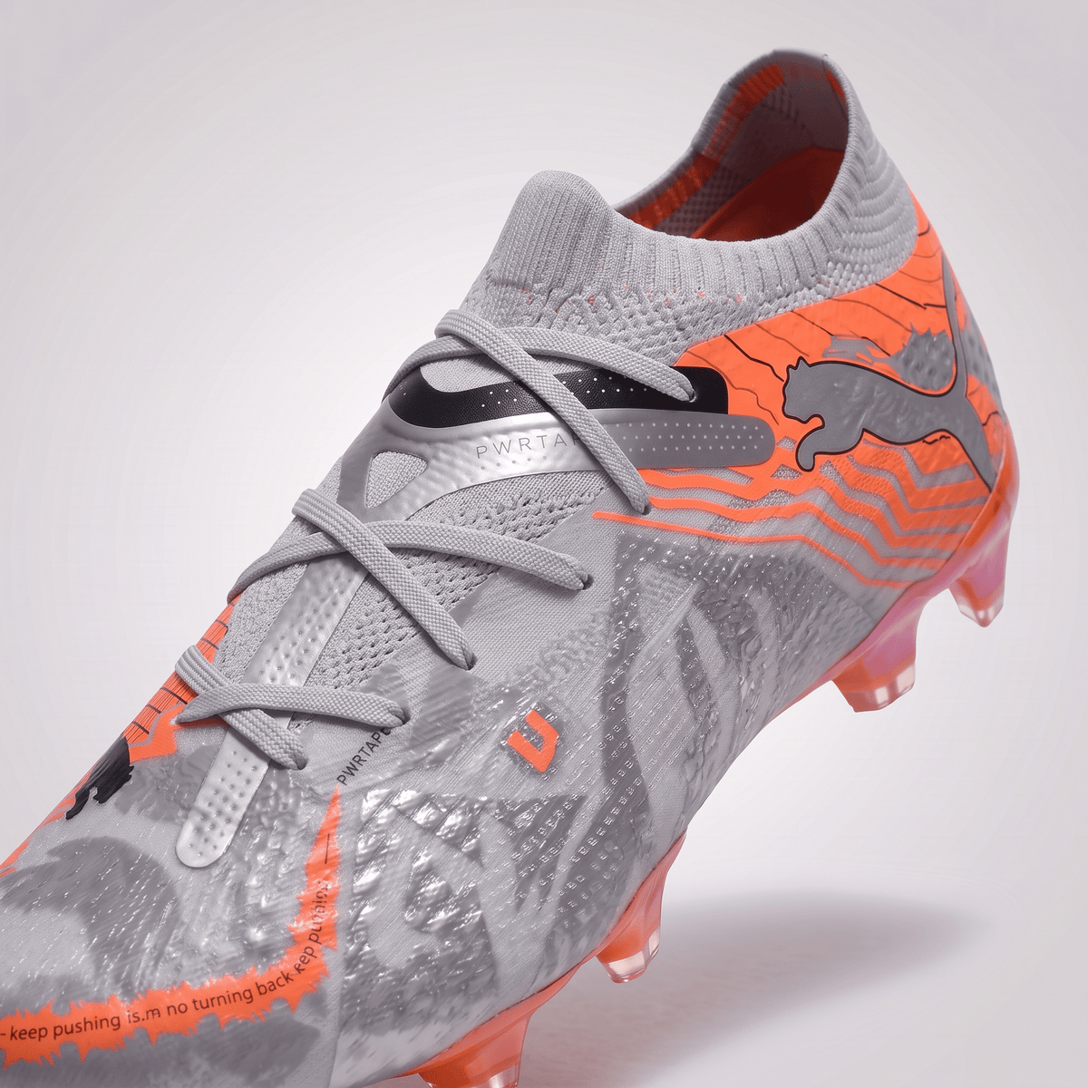 Future 7 Ultimate FG/AG White / Ultra Orange / Silver