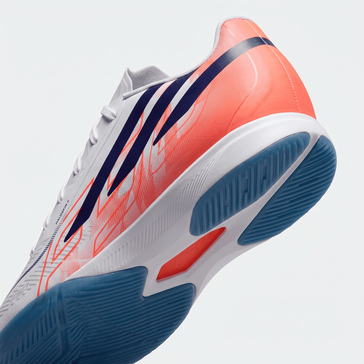 F50 Hyperfast Pro Indoor Shoes Footwear White / Lucid Ray Blue / Solar Orange