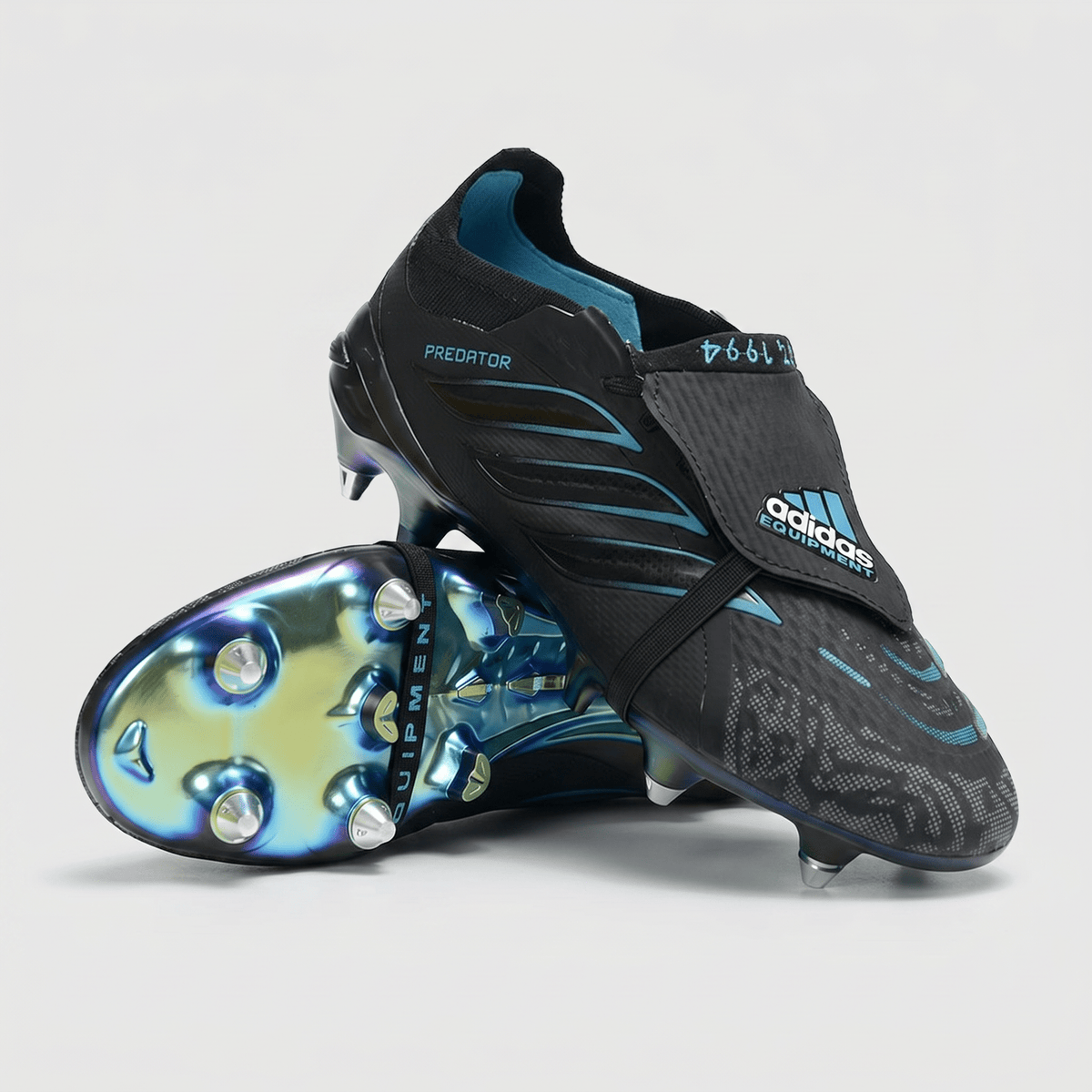 Predator Fold-Over Tongue FG Black / Blue