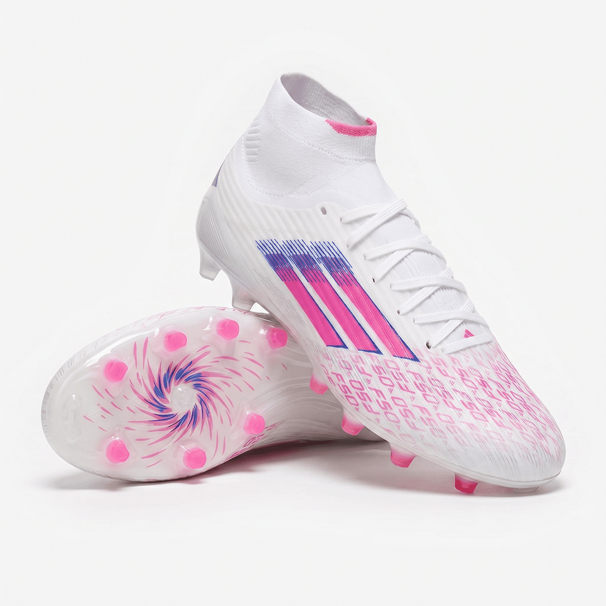 F50 Mid Sparkfusion FG White / Pink