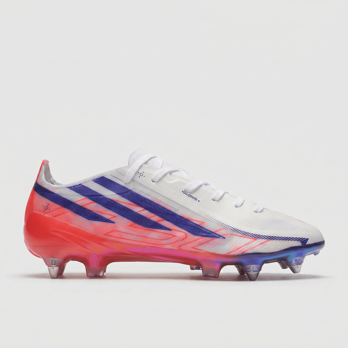 F50 Hyperfast FG White / Hyper Red / Blue