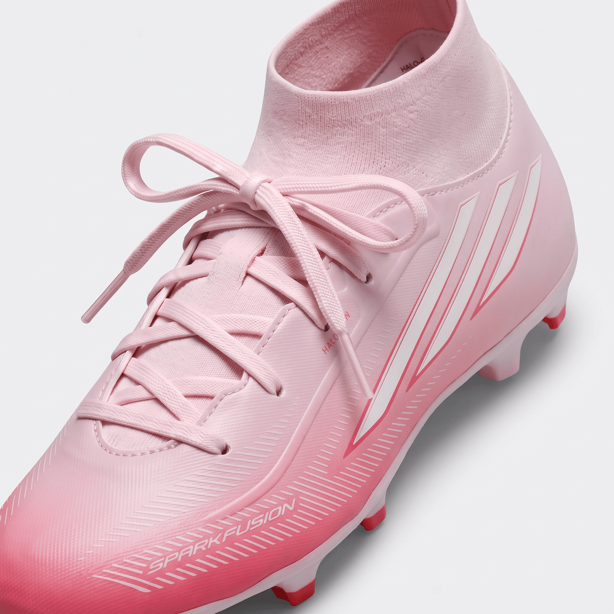 F50 Sparkfusion Club Mid Cut FxG Pale Pink / Cloud White / Orchid Pink