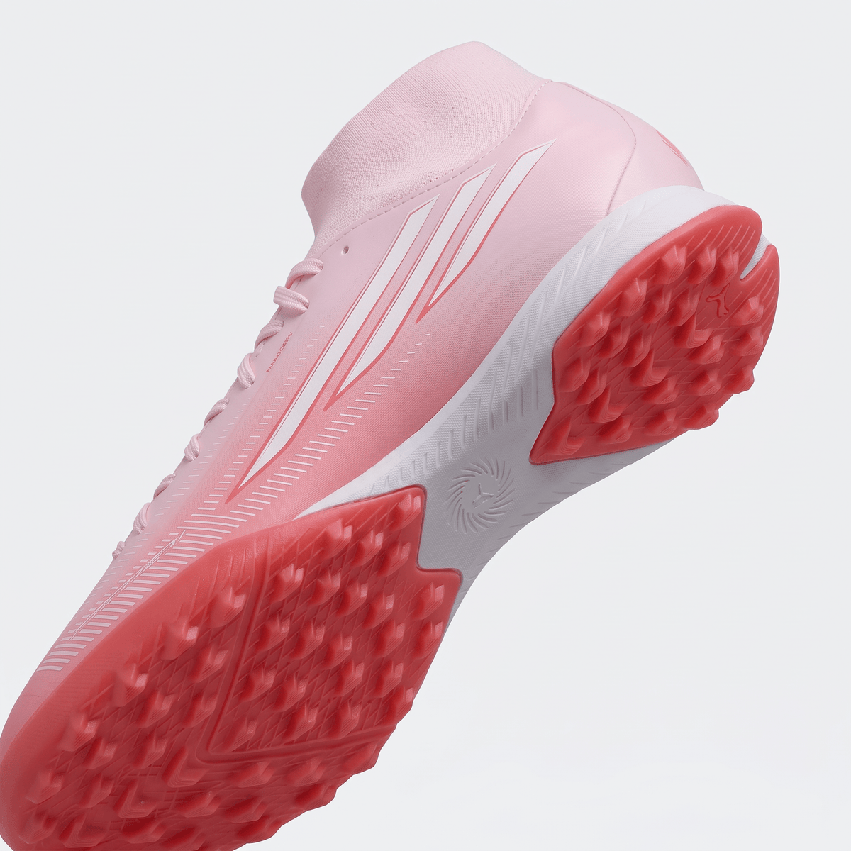 F50 Sparkfusion League Mid Cut TF Pale Pink / Cloud White / Orchid Pink