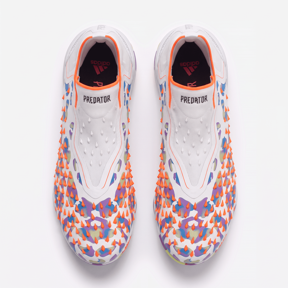Predator Freak+ TF Crystal White / Black / Red