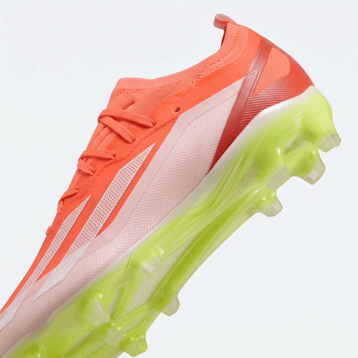 X Crazyfast.1 AG Solar Red / White / Lucid Lemon